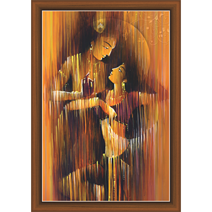 Radha Krishna Paintings (RK-9080)